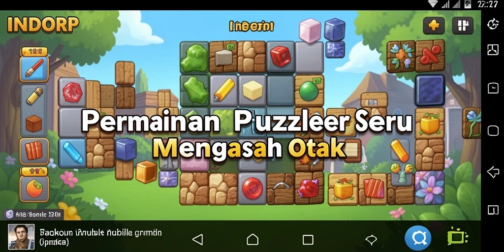 Tampilan gameplay puzzle yang mengasyikkan dari INDORP.