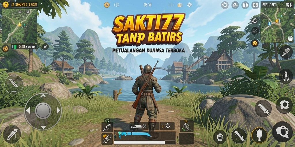 Gameplay SAKTI77 menampilkan eksplorasi yang luas dalam dunia terbuka.