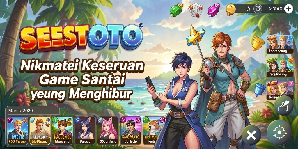 Tampilan gameplay SESETOTO yang menarik dan menghibur.