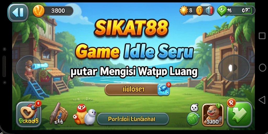 Tampilan gameplay SIKAT88 yang menarik dan penuh warna.